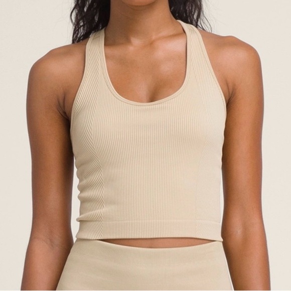 Wilson Tops - Wilson Everyday Brami | Cream Longline Sports Bra | Size XL